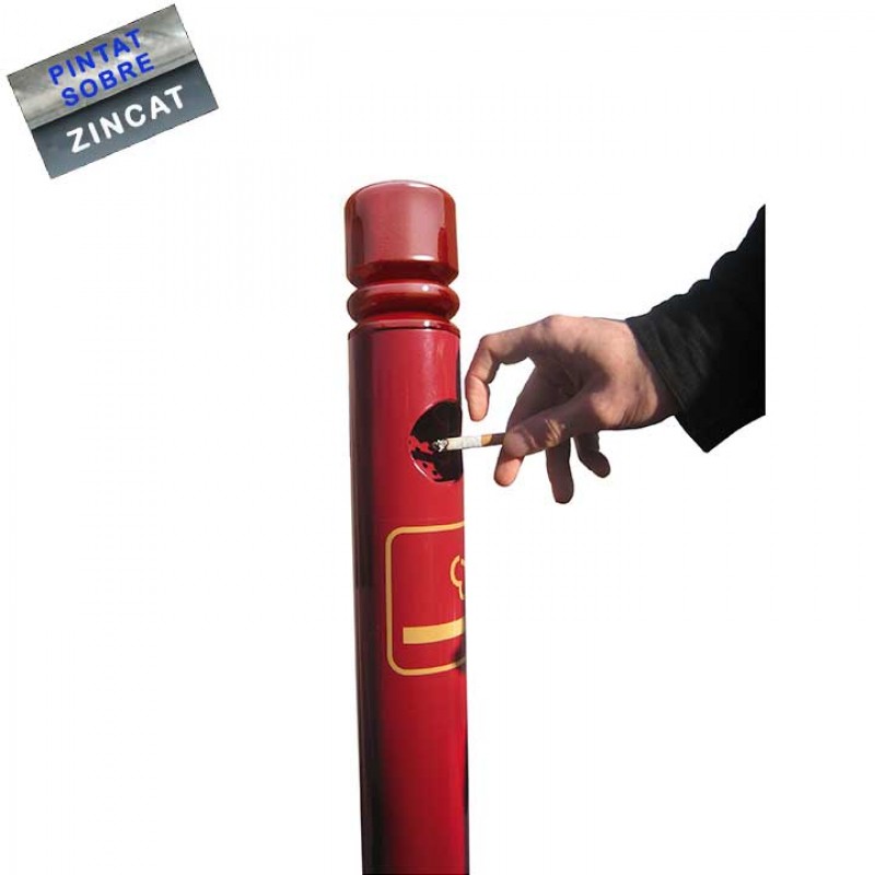 Pilona cendrer vermella